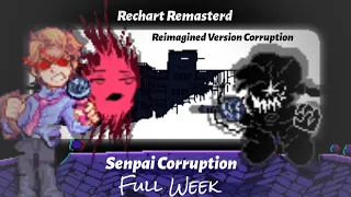 fnf corruption senpai Port -psych engine- remasterd