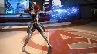 Геймплейный трейлер персонажа Черная Вдова в игре Marvel vs. Capcom: Infinite!