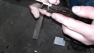 Карачаевский нож,что получилось