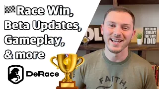 Upcoming DeRace Enhancements | Our Horses | Our 1st Win | DeRace Gameplay