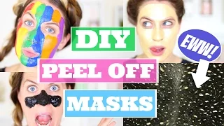 DIY PEEL OFF FACE MASKS You NEED To Try!