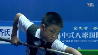 Xia Liao VS Zhang Yuliang - World Chinese 8 Ball Masters Tour 2016-2017 Stage 3 Tieling