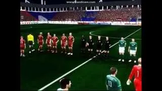 PES6 Greece World Cup 2014 Qualifiers - Latvia vs Nothern Ireland