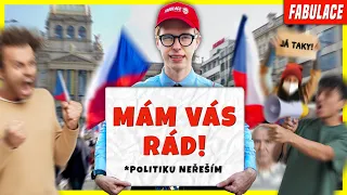 Hledám si PŘÁTELE na DEMONSTRACI proti vládě