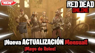 Red Dead Online ¡Mayo de roles! ¡Nueva actualización mensual ya disponible!