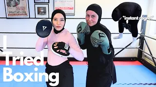 I tried boxing with no experience. This is how it went :)