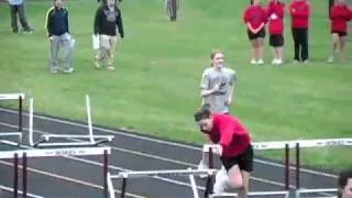 The most extreme high school girls hurdles race you will ever see