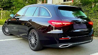 2022 Mercedes Benz c class c220d T - pov test drive