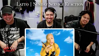 LATTO SUNDAY SERVICE REACTION