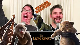 The Lion King Official Trailer REACTION!!!