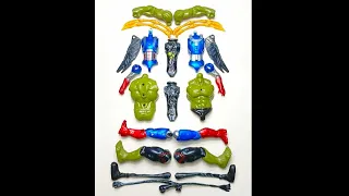 UNBOXING SUPERHERO, SIREN HEAD | IRON PATRIOT | HULK #avengers #shorts #superheroes