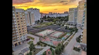 Raining in Southern Federal University Hostel Campus Rostov-on-Don Russia