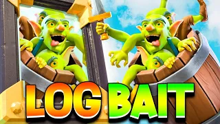 EL MEJOR MAZO DE LOG BAIT CON ESPEJO!!😳VUELVE LOCOS A SUS RIVALES! CLASH ROYALE - KANARIOOO