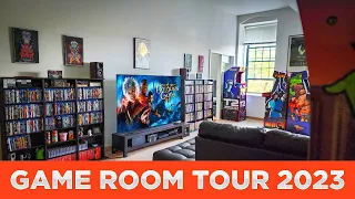 My Game Room Tour 2023 - Mixing Modern and Vintage!