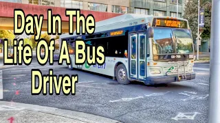 Day In The Life Of A City Bus Driver | Early Morning Shift