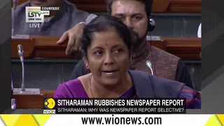 India's defence minister Nirmala Sitharaman rubbishes newspaper report; hits back at Rahul Gandhi