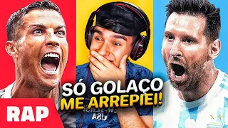 REACT - RIMANDO 15 GOLS LENDÁRIOS pt. 1 | FutRap