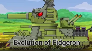 Evolution of Fidgeron (Homeanimations) Edit