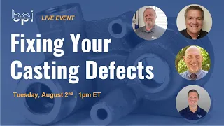 How to Identify and Fix 6 Casting Porosity Defects (live event)