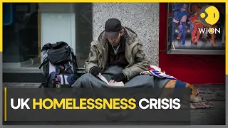 UK homelessness crisis spirals out of control, over 40,000 households lost home last year | WION
