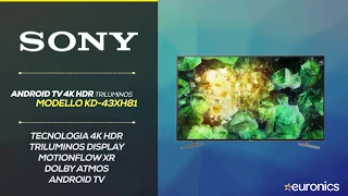 Sony | Android TV LED | UHD 4K HDR | KD-43XH81