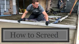 How to floor screed with sand and cement - Beginners guide- plastering Guru