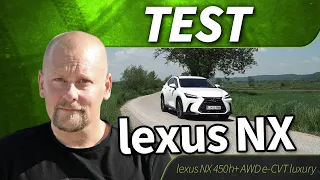 2022 lexus NX 450h+ AWD e-CVT luxury - test