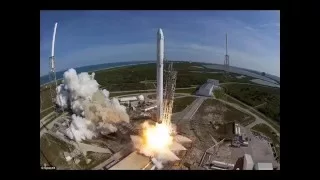 Incredible 360-Degree Footage Shows SpaceX's Falcon 9 Landing On A Barge