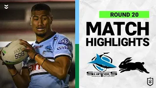 Cronulla Sutherland Sharks v South Sydney Rabbitohs | Match Highlights | Round 20, 2022 | NRL
