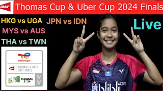 Day 5 BWF Thomas, Uber Cup Finals 2024 Badminton Live Score Watchalong. Indonesia/Malaysia/Thailand