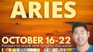 Aries - YOU HAVE NO IDEA HOW MUCH POWER YOU'RE COMING INTO!💥😍🌠 Oct 16-22 Aries Tarot Horoscope