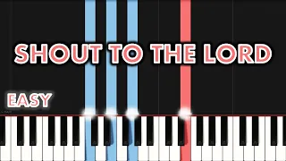 Hillsong Worship - Shout To The Lord | EASY PIANO TUTORIAL by Synthly Piano