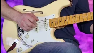 Review Demo - Fender Eric Johnson Thinline Stratocaster