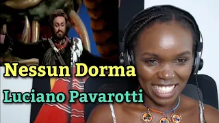 *OMG! This is Awesome!* Reaction to The best Nessun dorma - Luciano Pavarotti - Turandot