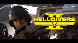 Starship Troopers | Helldivers 2 - "The Fight for Freedom Begins " Launch trailer style