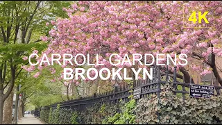 BROOKLYN | Carroll Gardens | 4K Walk