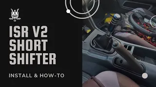 ISR Performance V2 Short Throw Shifter Install | Nissan 240sx