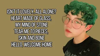 Billie Eilish - Lovely Ft. Khalid (Chloe Moriondo cover) [Full HD] lyrics