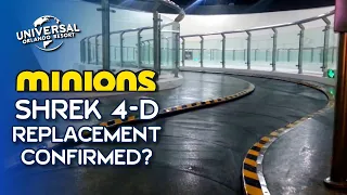 Moving Walkway Attraction Replacing Shrek 4-D at Universal Studios Florida