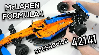 LEGO 42141 Speedbuild | LEGO McLaren Formula 1 | Speed Build 42141 LEGO Technic 2022 | LEGO F1