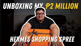 Unboxing My ₱2 Million Hermès Shopping Spree | What's Inside the Box??