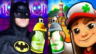 Subway Surfers Easter Ireland 2024 Floor is Lava Red Panda vs Batman and The Flash Hero Run Gameplay