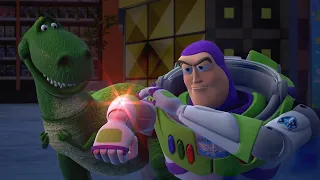 Kingdom Hearts 3 - Buzz Becomes Evil & Shoots Wood (KH3 Toy Story World) PS4 Pro