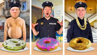 JEDZENIE DLA BIEDNEGO vs NORMALNEGO vs BOGATEGO POLICJANTA!