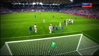 ЕВРО 2012 Италия — Хорватия 1-0 гол Пирло