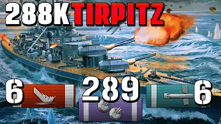 Tirpitz Dominating Tier 10 Battle