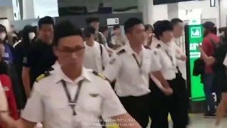 FANCAM 170513 BTS Arrived HongKong Airport Safely