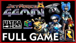 JET FORCE GEMINI - FULL GAME Walkthrough - Original N64 UltraHDMI - No Commentary