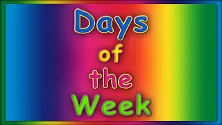 Days of the Week Song | ABC Baby Songs | Learn Days of the Week