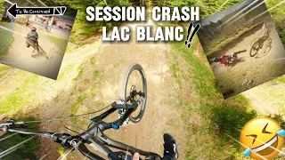 TOUT LE MONDE SE CRASH AU LAC BLANC BIKE PARK !